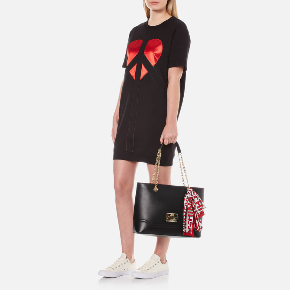 Love Moschino Women's Chain Tote Bag - Black