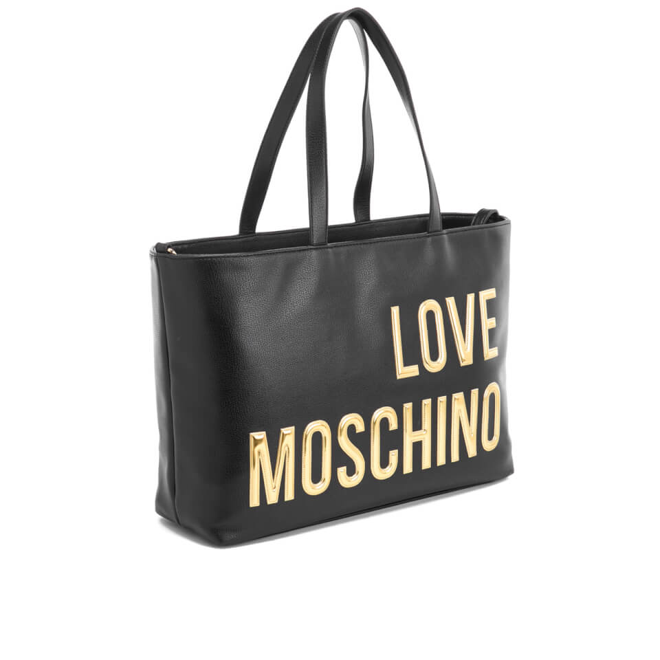 Love Moschino Women's Logo Tote Bag - Black