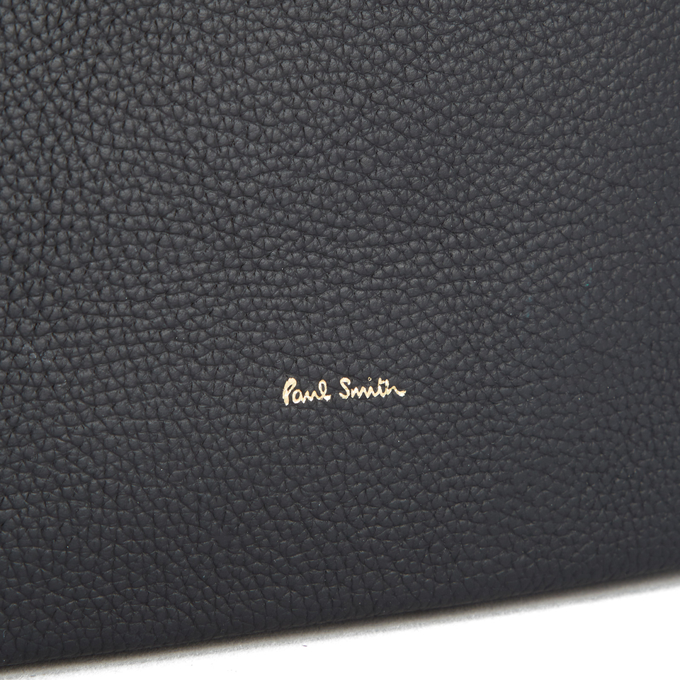 Paul Smith Men's City Webbing Leather Backpack - Black