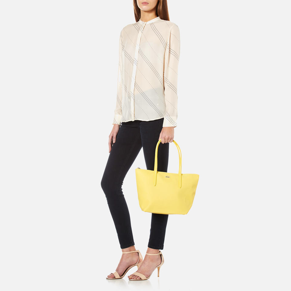 Lacoste Women's Small Shopping Bag - Yellow