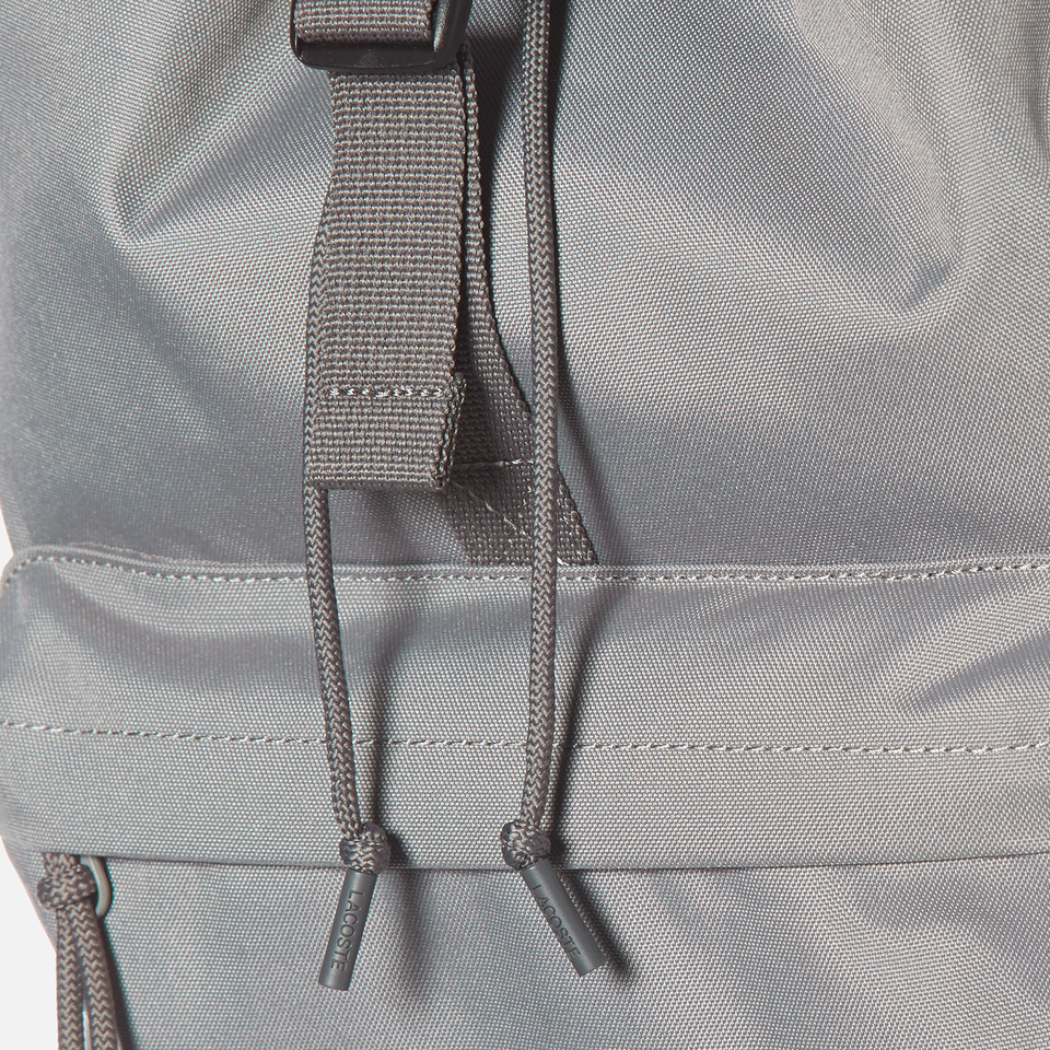 Lacoste Men's Flap Backpack - Grey