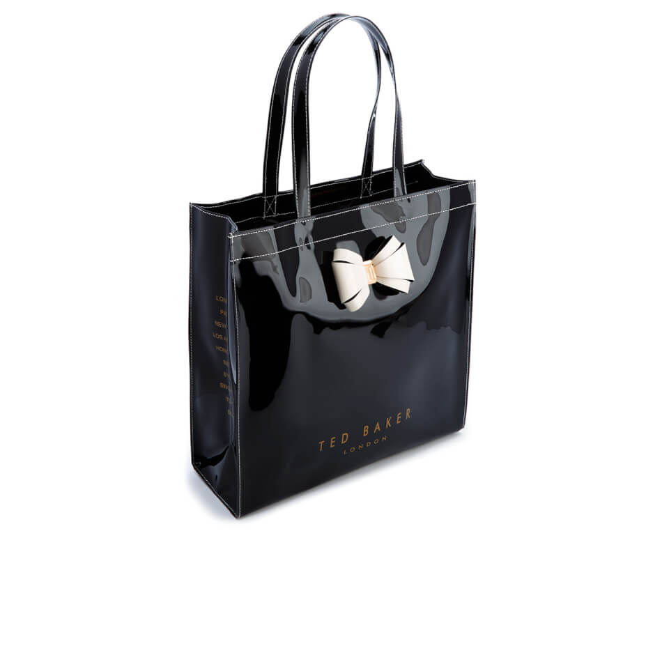 Ted Baker Alacon Bow Large Icon Bag in Black