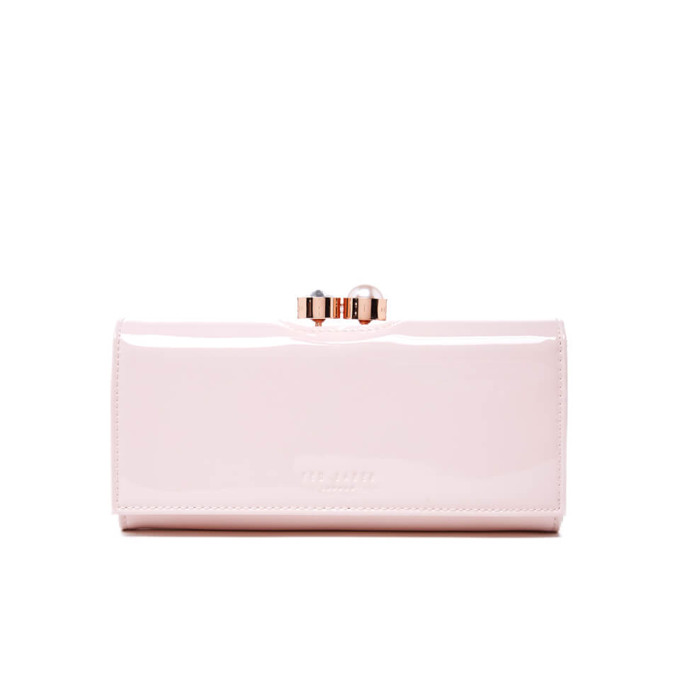 Ted Baker Women's Cecilie Pearl Bobble Patent Matinee Purse - Baby Pink