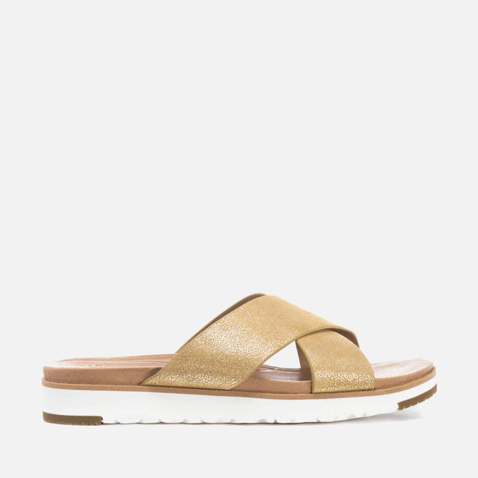 Ugg women's kari metallic flat sandal outlet