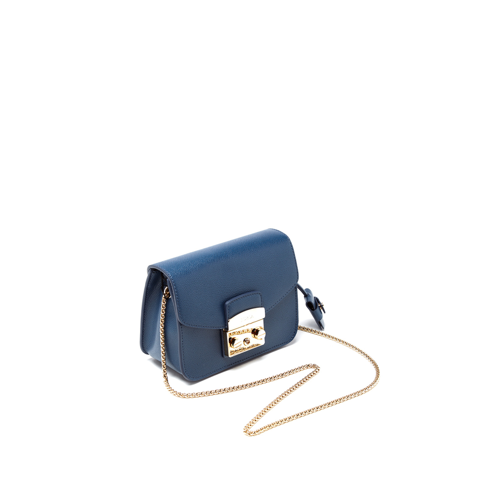 Furla Women's Mini Metropolis Crossbody Bag - Cobalt Blue