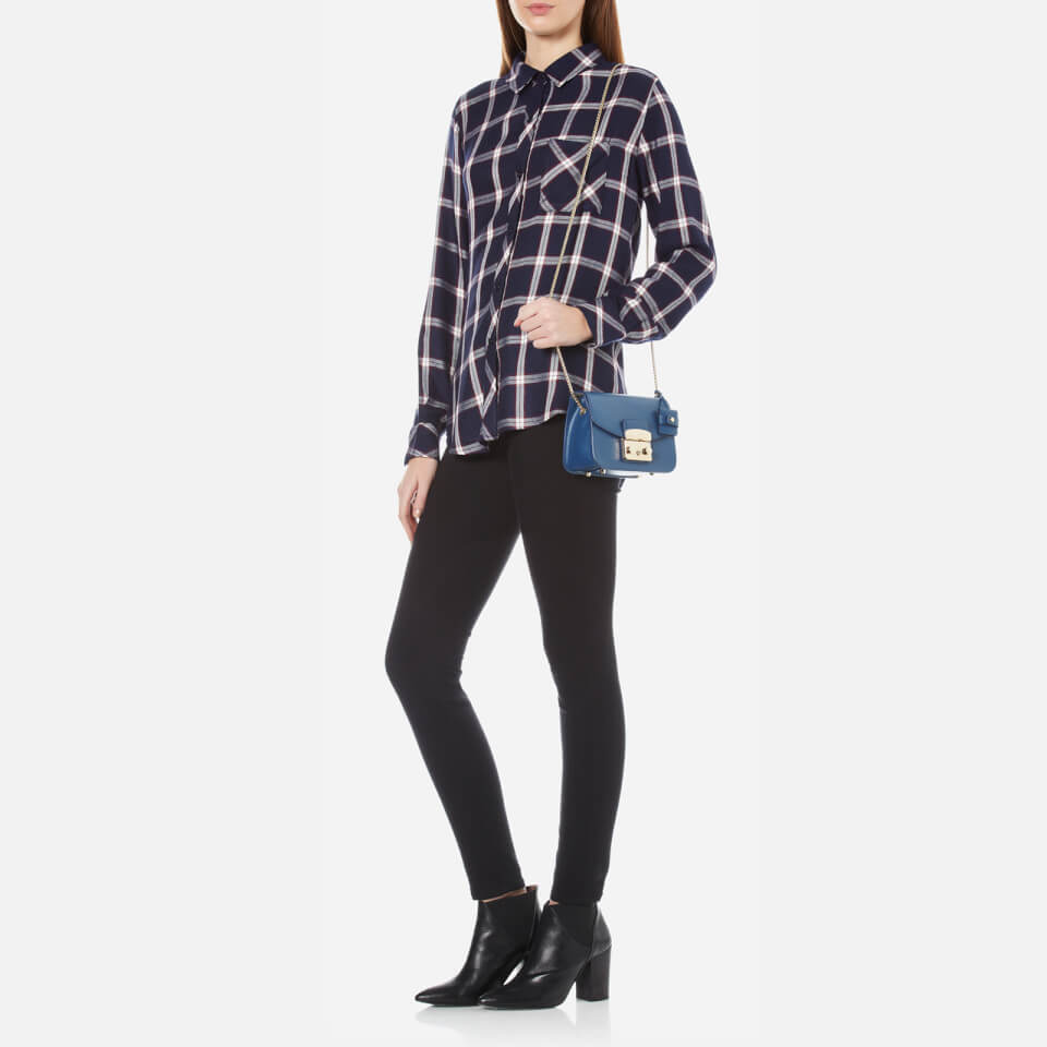 Furla Women's Mini Metropolis Crossbody Bag - Cobalt Blue