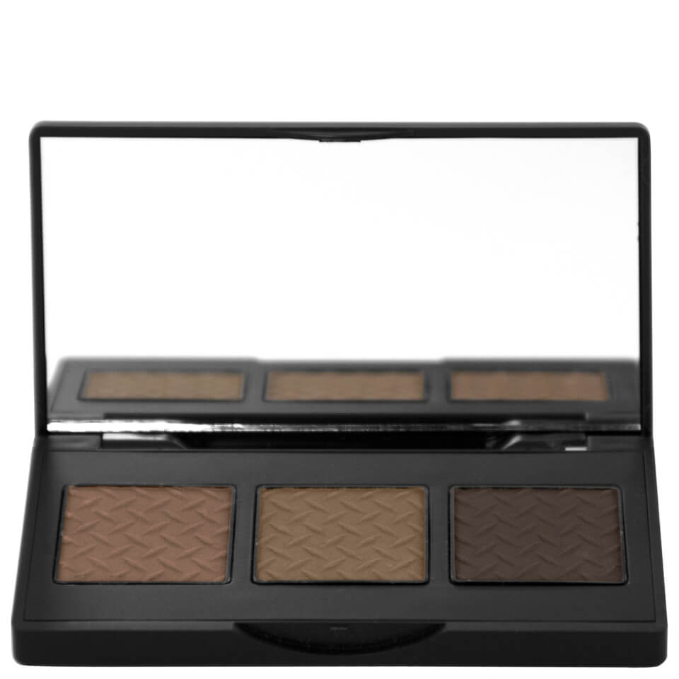 The BrowGal Convertible Brow Powder & Pomade Palette 5.5g - Brown Hair 02