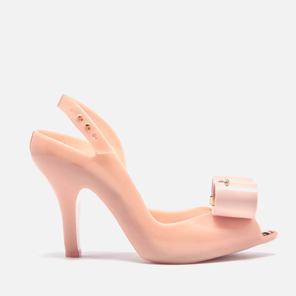 Vivienne Westwood for Melissa Women s Lady Dragon Bow Heeled Sandals Nude Coggles