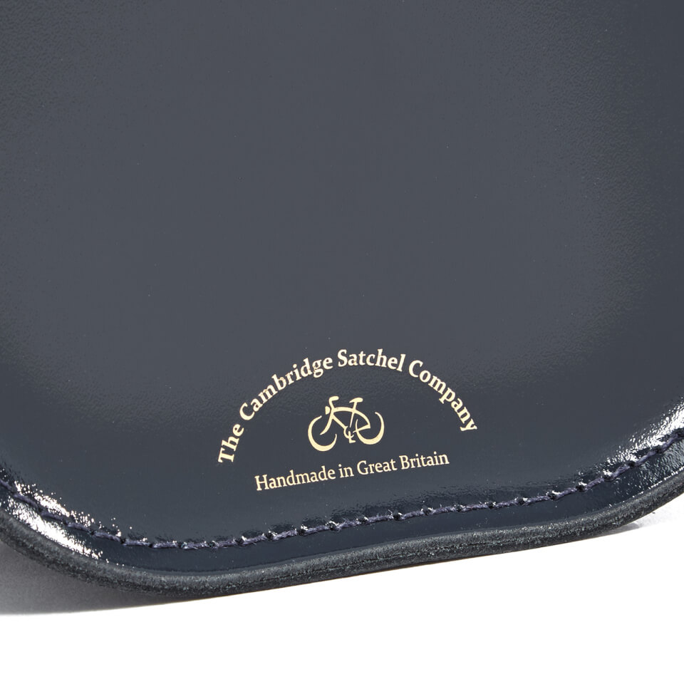 The Cambridge Satchel Company Women's Saddle Bag - Navy Patent