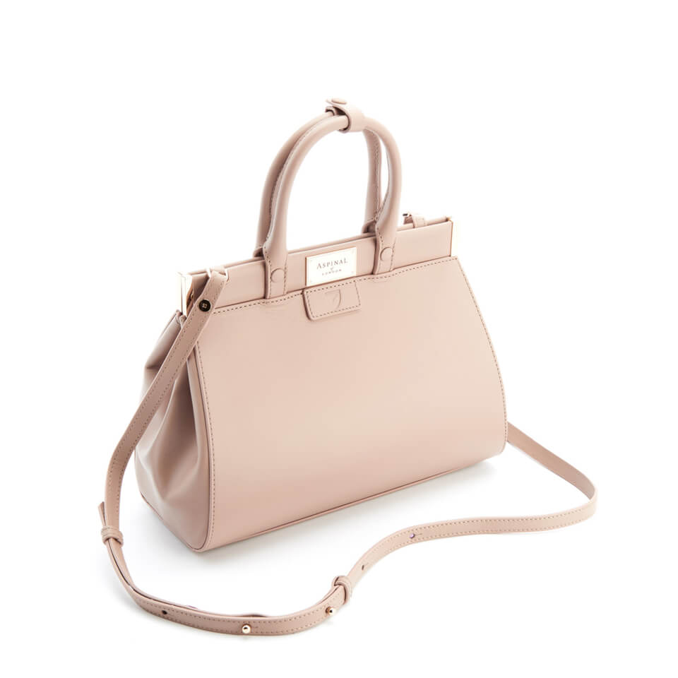 Aspinal of London Women's Small Snap Bag - Taupe