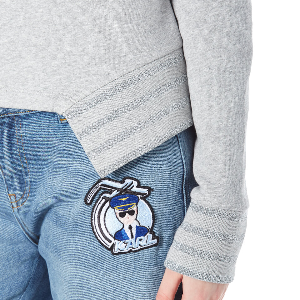 Fly with karl sweatshirt store