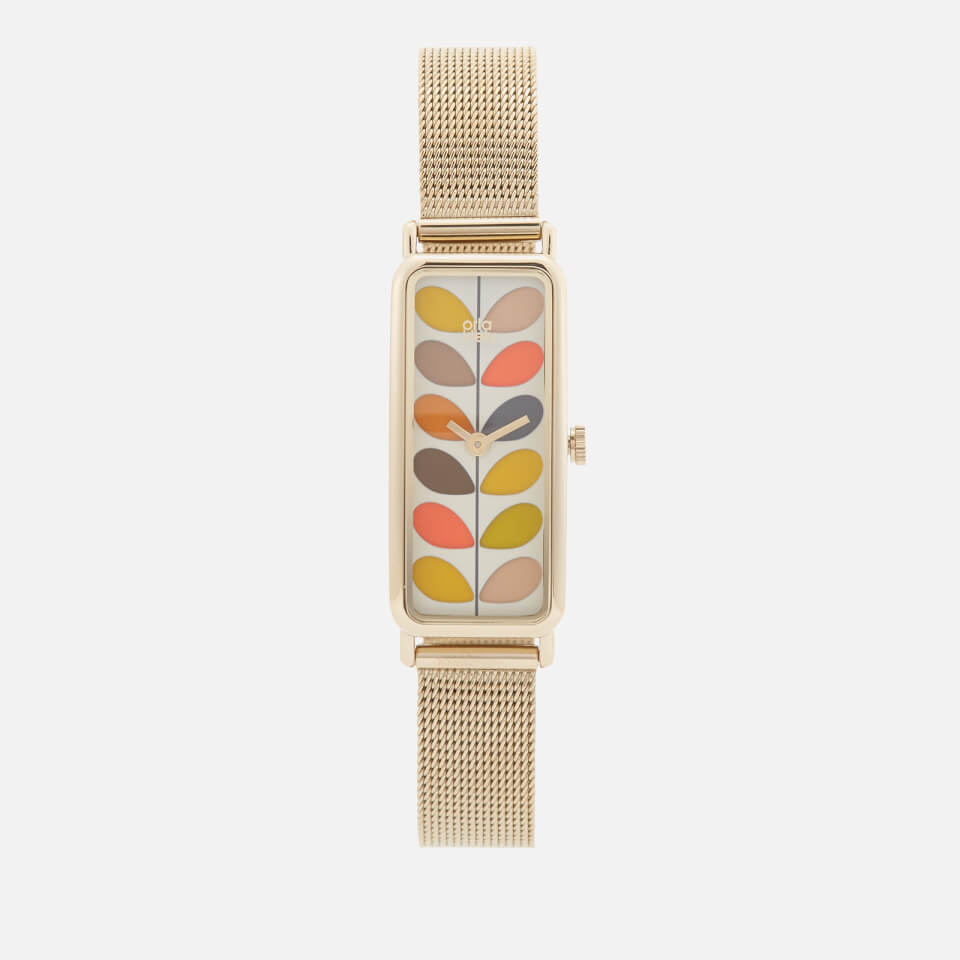 Orla Kiely Women's Stem Bracelet Watch - Gold