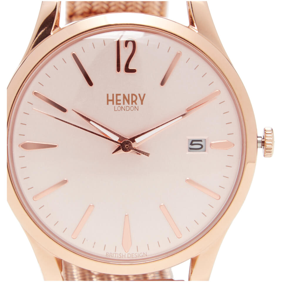 Henry London Shoreditch Watch - Rose Gold