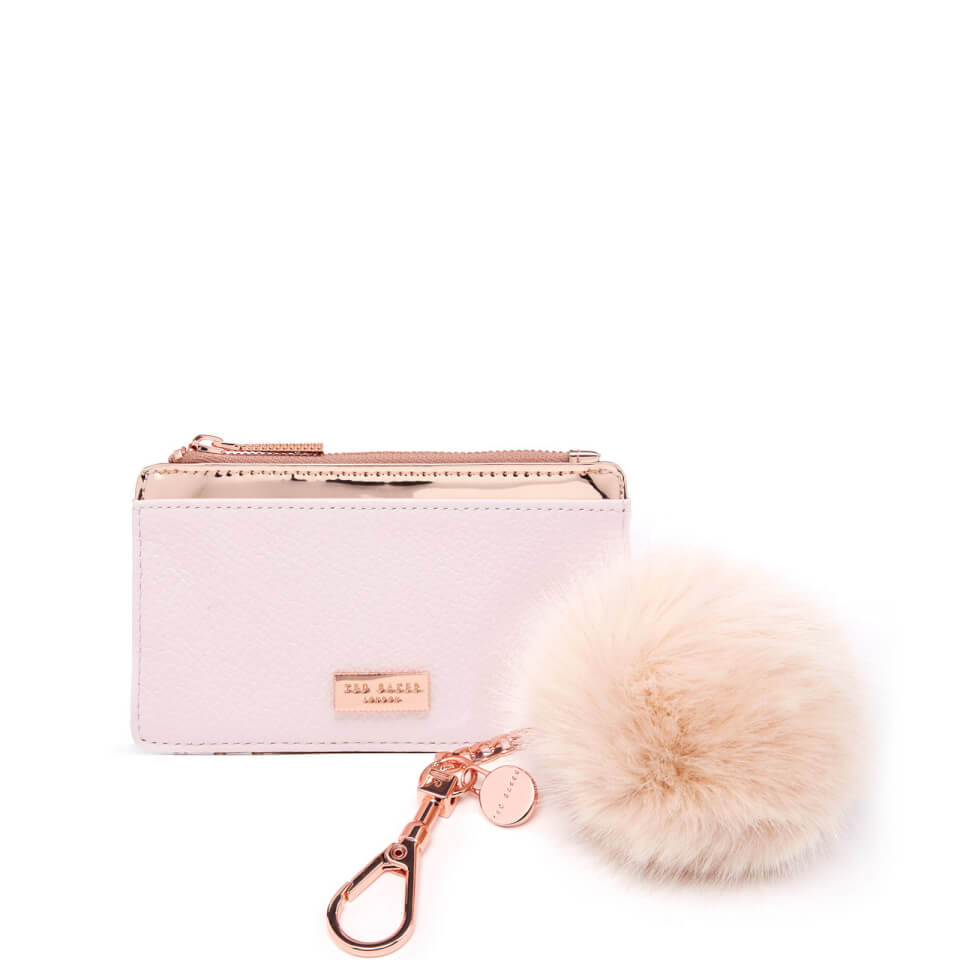 Ted Baker Women's Deenaa Card Purse with Pom Gift Set - Nude/Pink