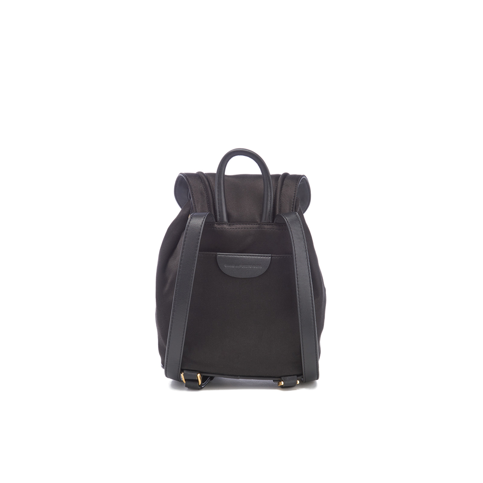Diane von Furstenberg Women's Satin Backpack - Black