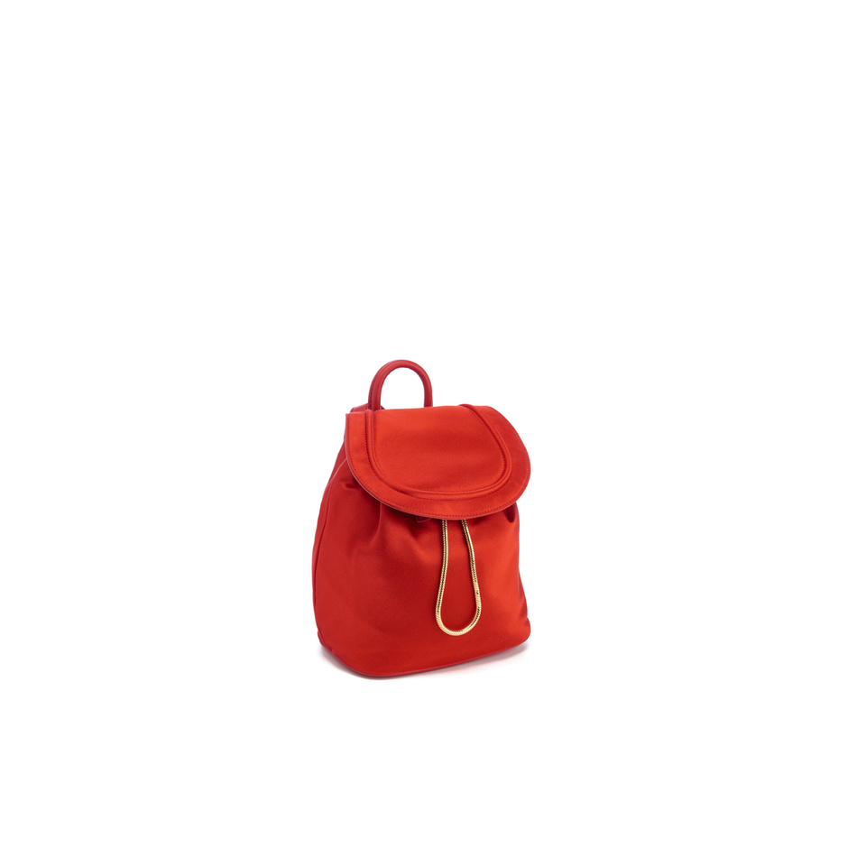 Diane von Furstenberg Women's Satin Backpack - Rust