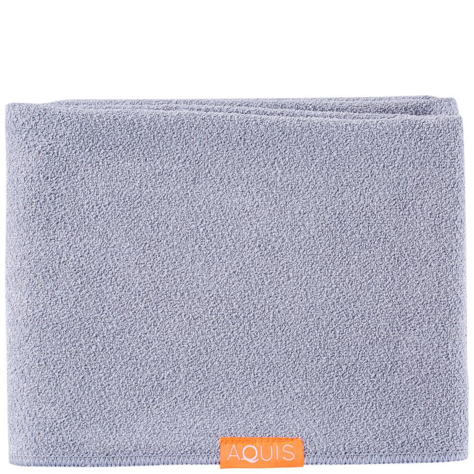 Aquis Long Hair Towel Lisse Luxe Cloudy Berry