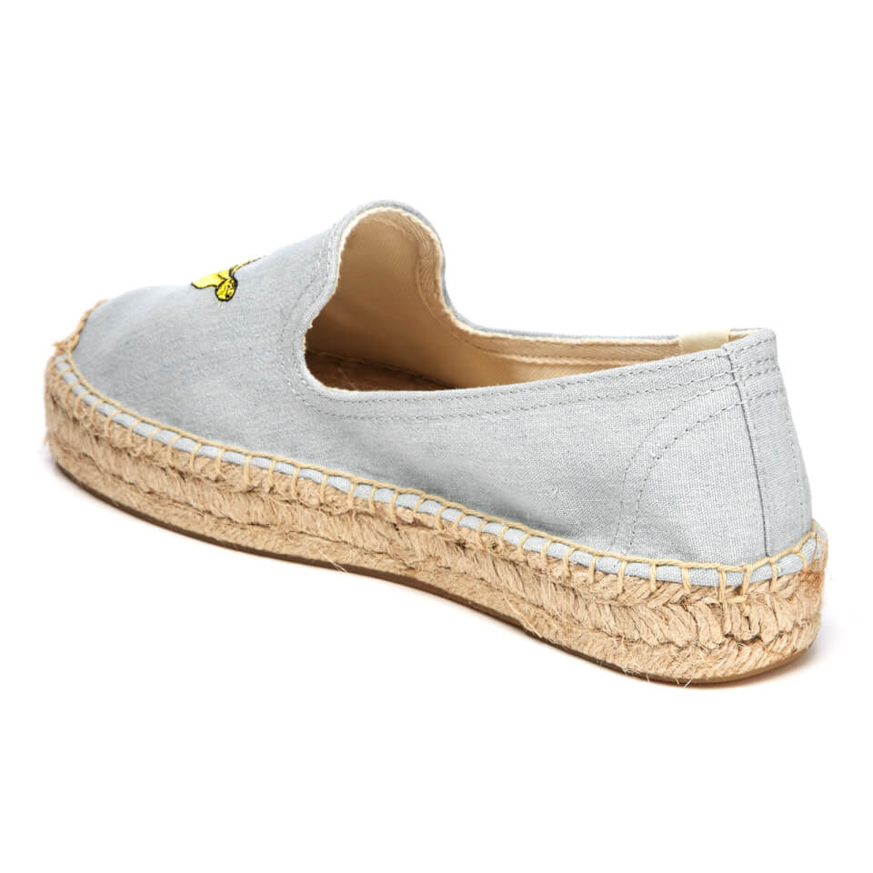 Soludos lemon outlet platform smoking slipper