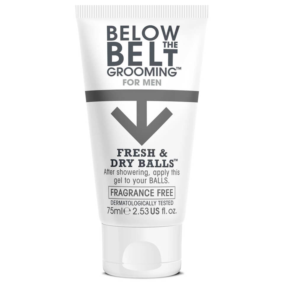 Below the Belt Fresh & Dry Balls 75ml - Fragrance Free