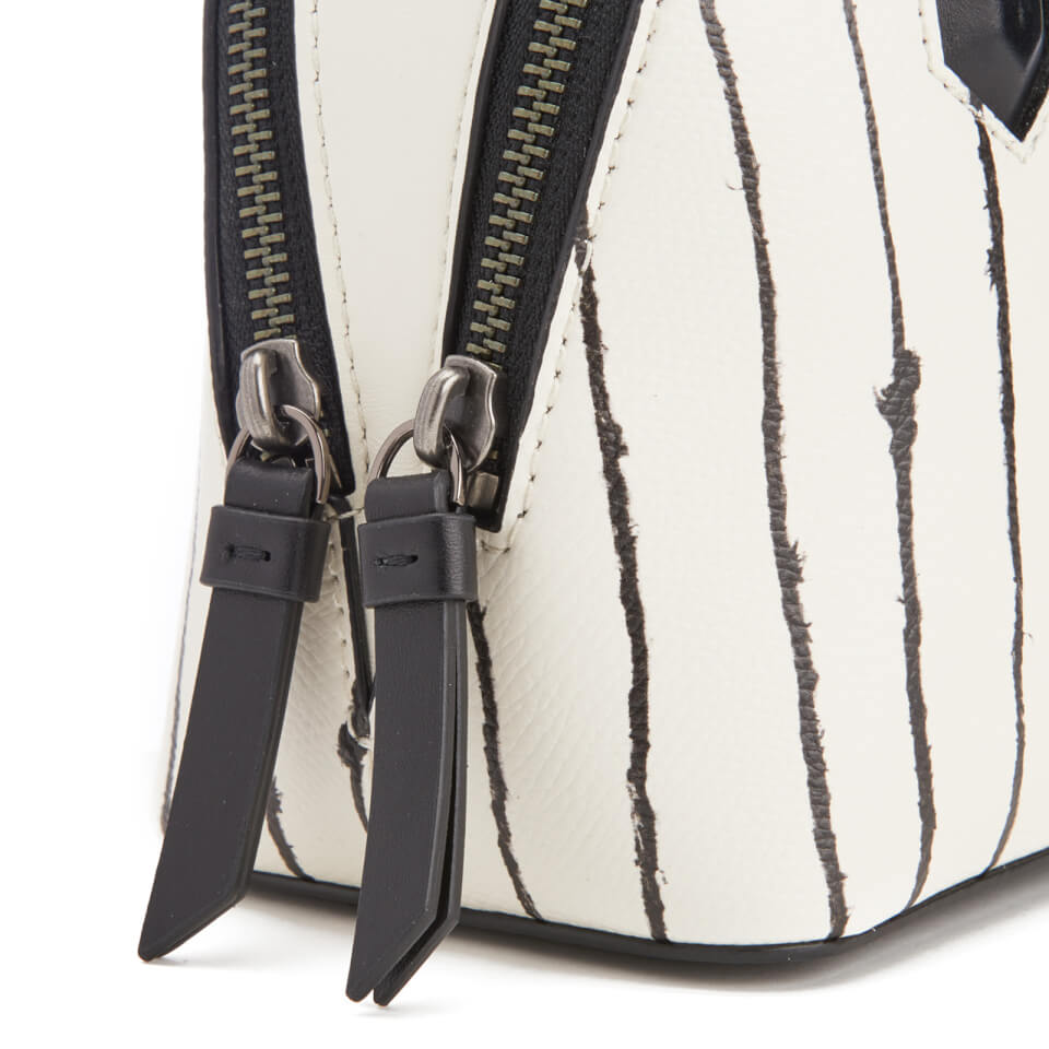 DKNY Women's Mini Satchel Bag - Twine Stripe