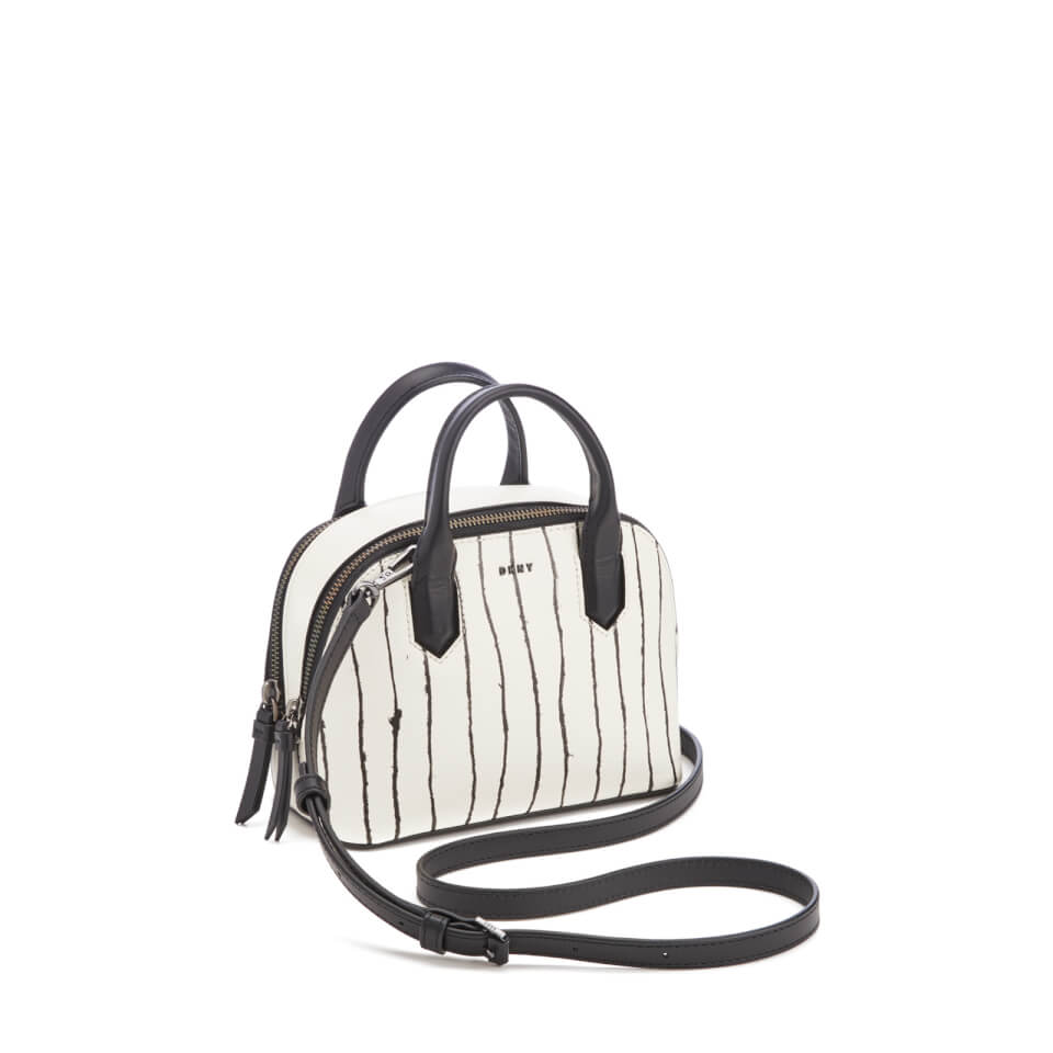 DKNY Women's Mini Satchel Bag - Twine Stripe