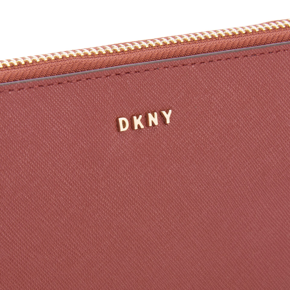 DKNY Women's Bryant Park Large Zip Around Purse - Scarlet