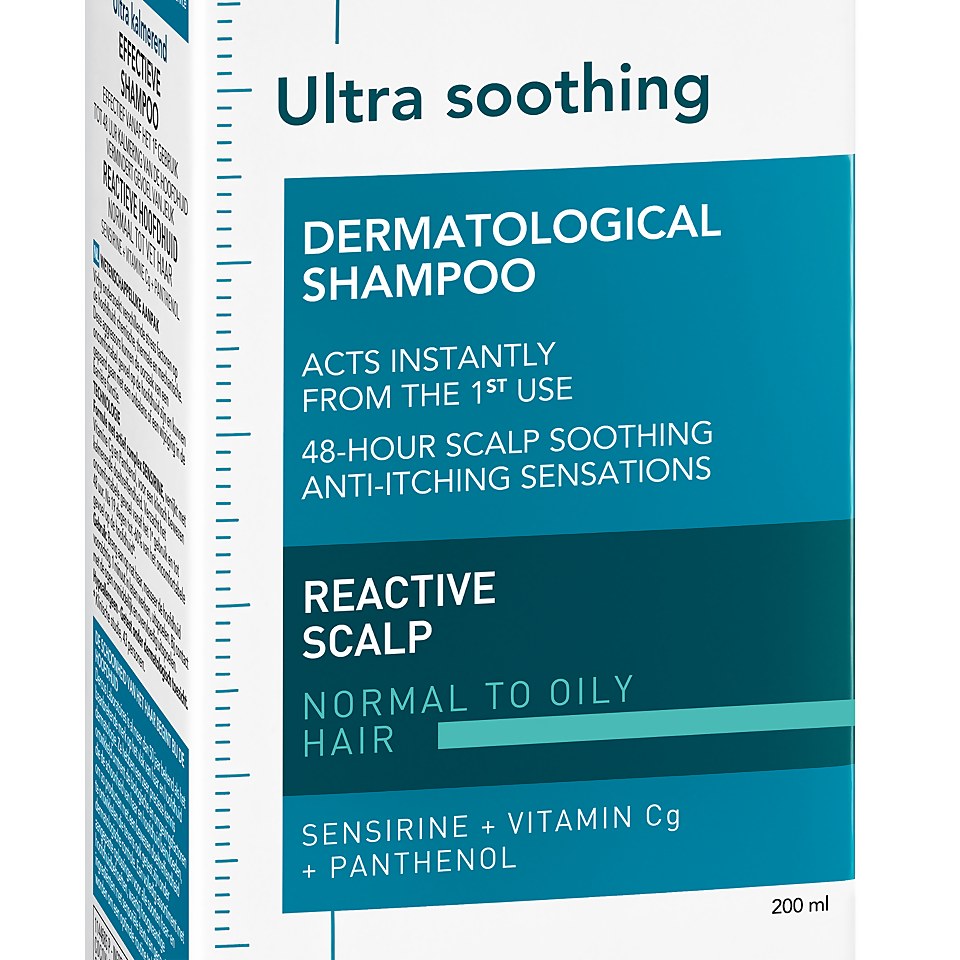 VICHY Dercos Ultra Soothing Shampoo for Oily Hair 200ml