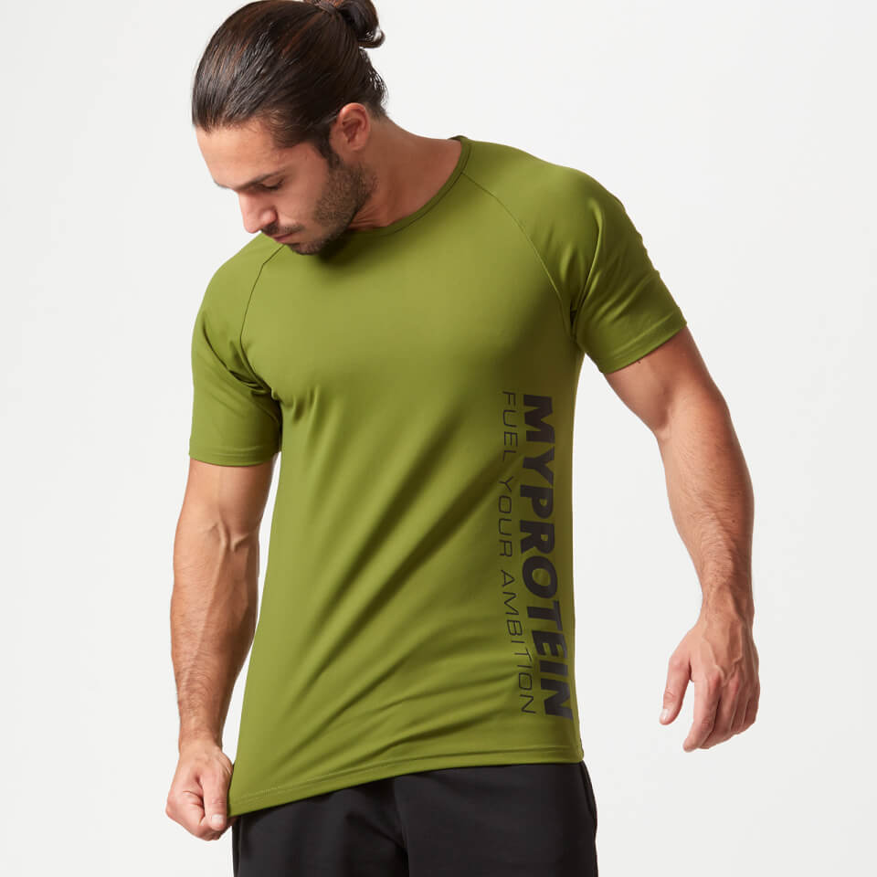Bold Tech T-Shirt - M - Khaki