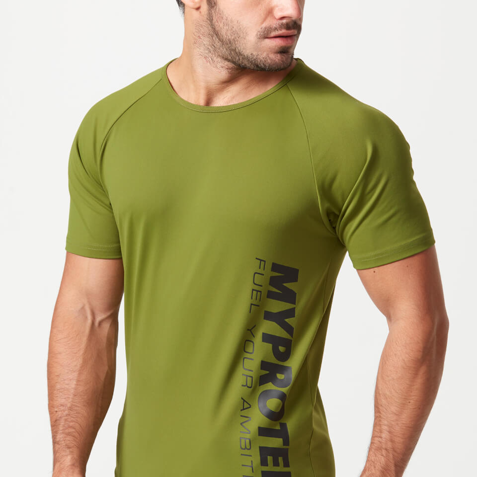 Bold Tech T-Shirt - S - Khaki