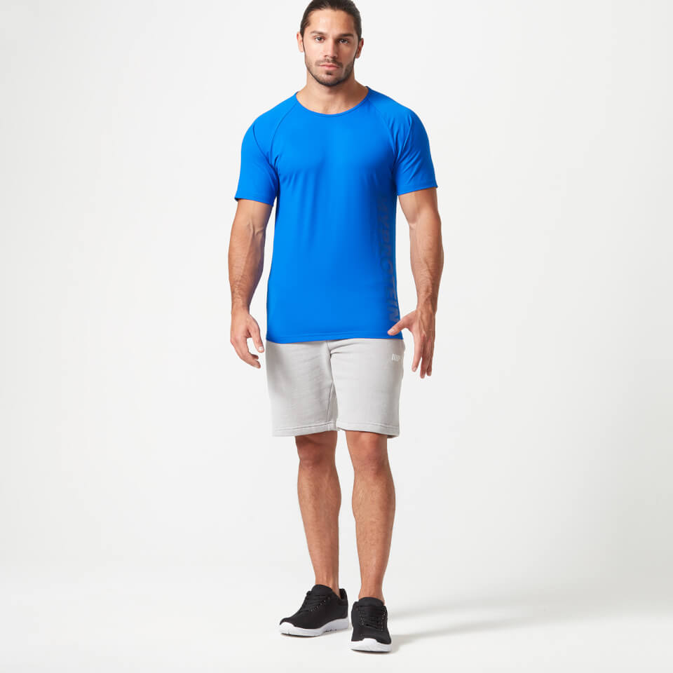 Bold Tech T-Shirt - S - Blue