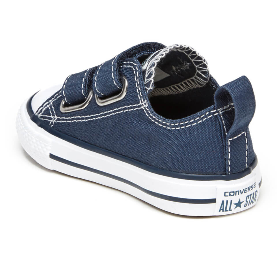 Converse Toddlers' Chuck Taylor All Star Ox Velcro Trainers - Blue