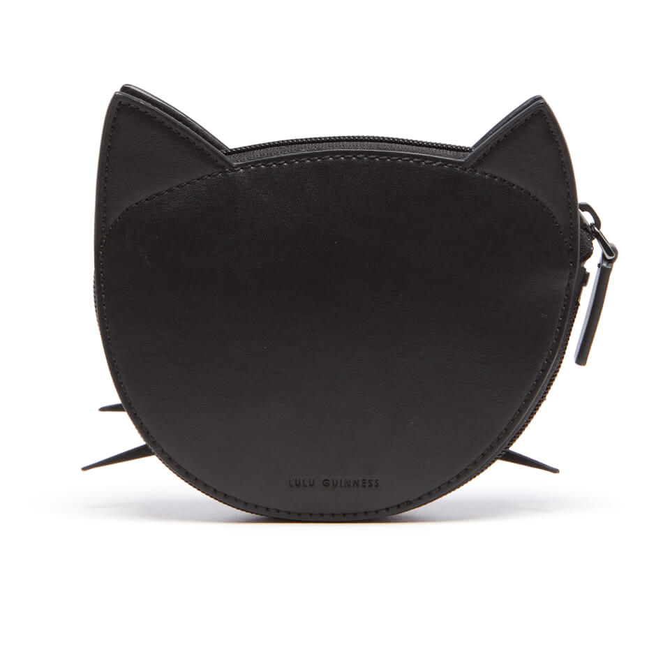 Lulu Guinness Women's Kooky Cat Foldaway Shopper Bag - Black White