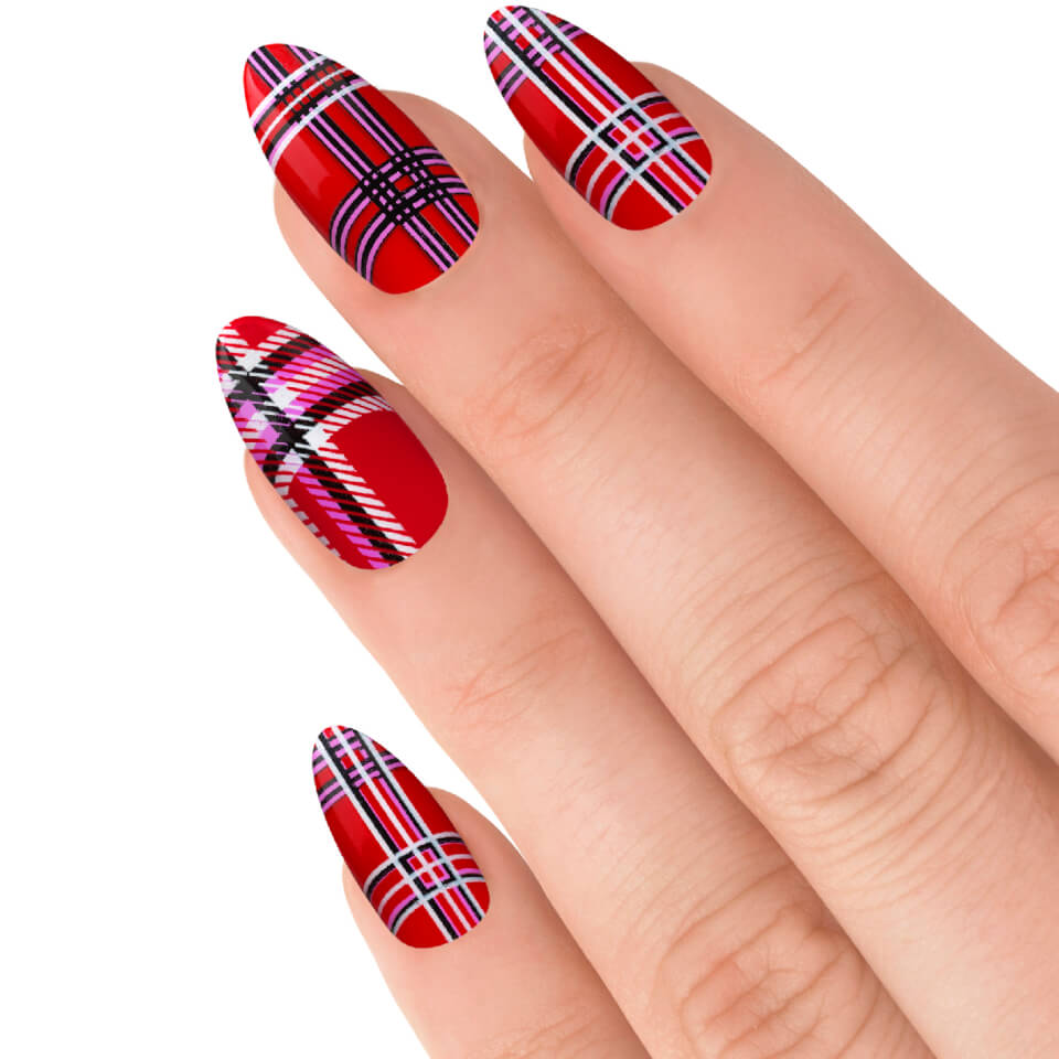 Elegant Touch House of Holland V Nails - Perfectly Plaid