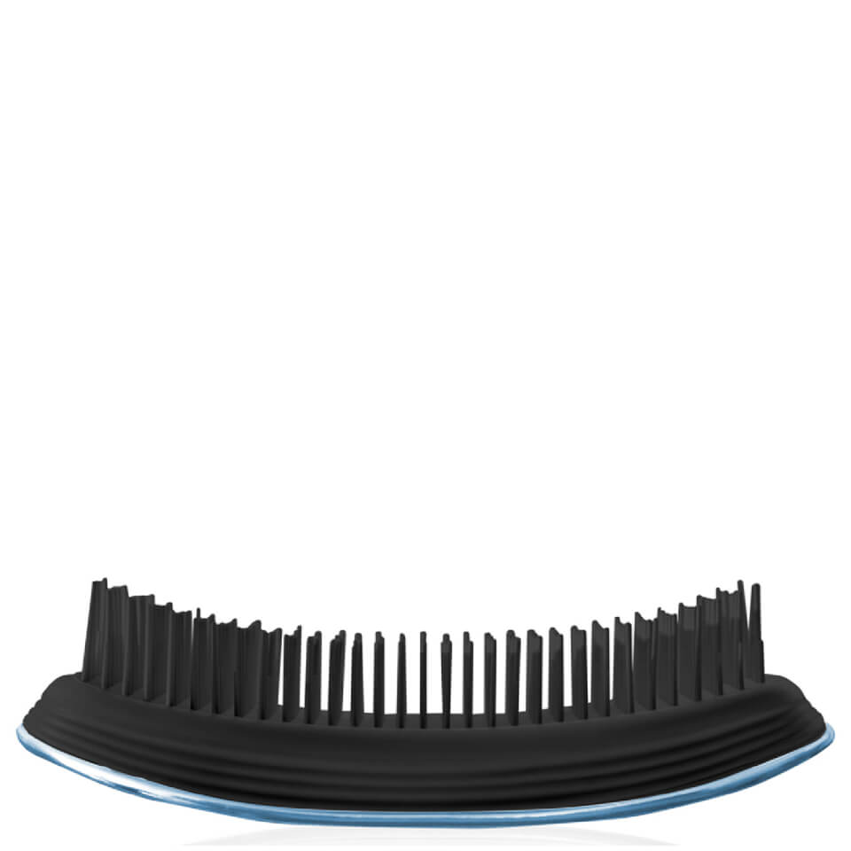 ikoo Home Detangling Hair Brush - Black/Pacific Metallic
