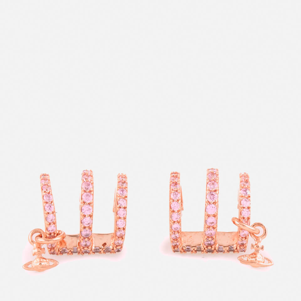 Vivienne Westwood Women's Harriet Ear Cuff - Pink/Gold