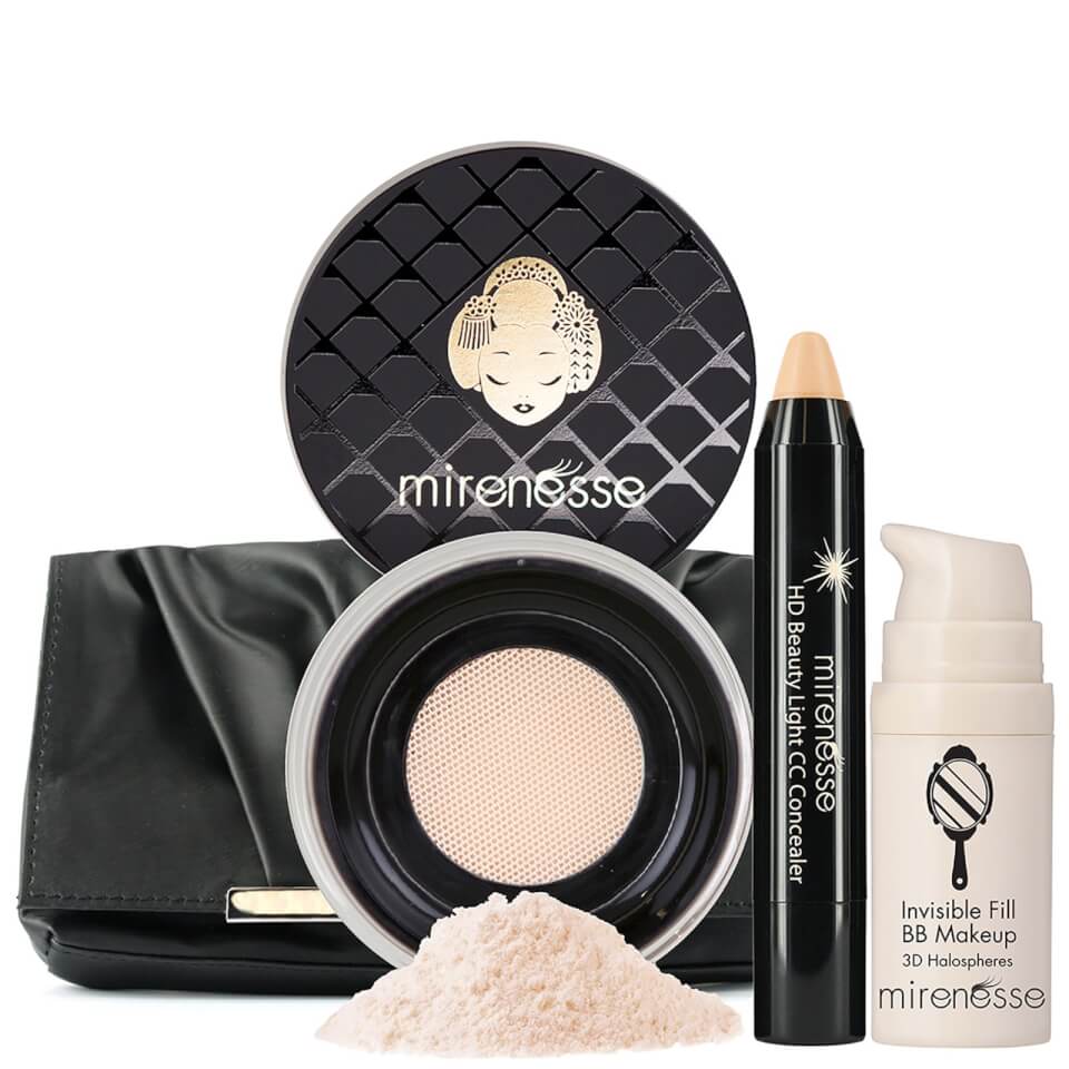 Mirenesse Invisible Glow Cover Up BB CC Kit