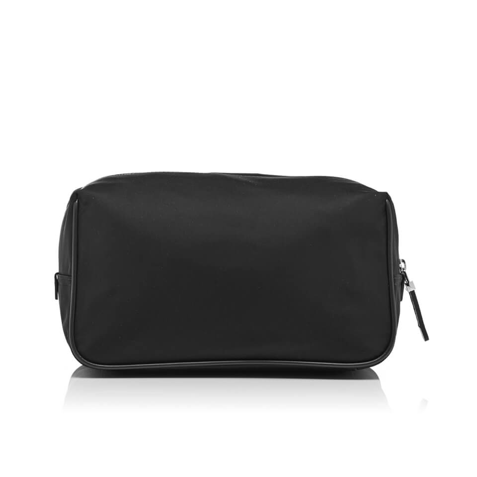HUGO Men's Digital Nylon Wash Bag - Black