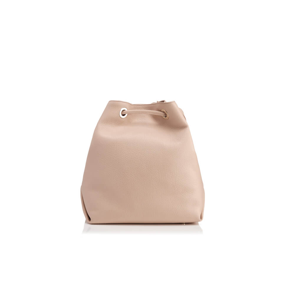 Vivienne Westwood Women's Balmoral Grain Leather Bucket Bag - Pink