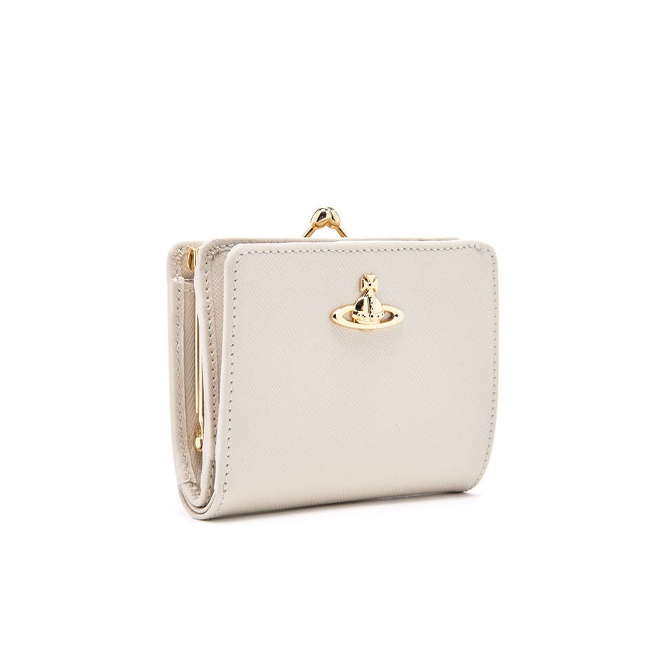 Vivienne Westwood Women's Opio Saffiano Wallet with Coin Pocket - Beige