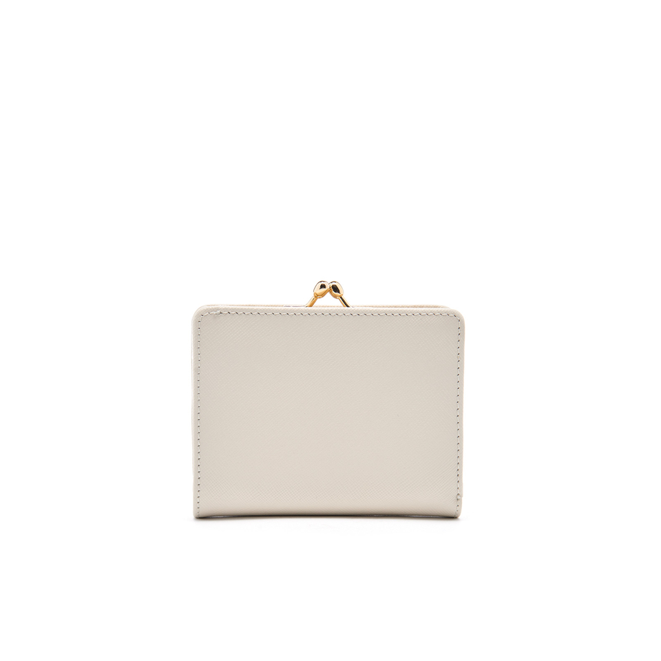 Vivienne Westwood Women's Opio Saffiano Wallet with Coin Pocket - Beige