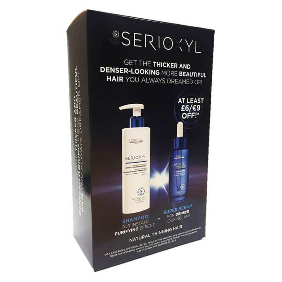 L'Oreal Professionel Serioxyl Duo Kit for Coloured Thinning Hair