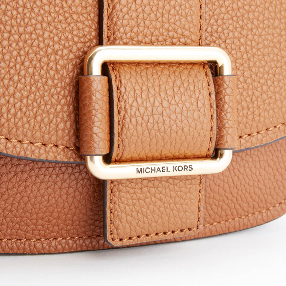 MICHAEL MICHAEL KORS Women's Maxine Mid Saddle Bag - Luggage