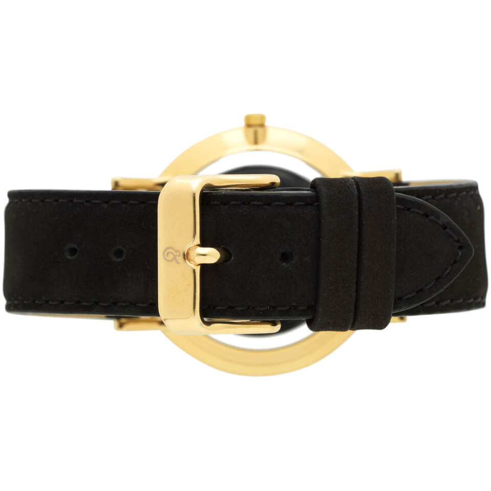 Larsson & Jennings Women's Lugano 40mm Leather Watch - Gold/Black/Black