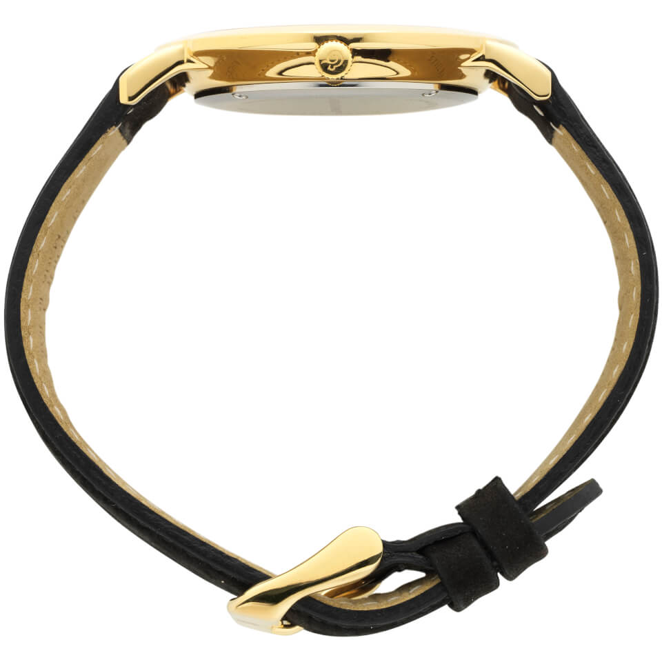 Larsson & Jennings Women's Lugano 40mm Leather Watch - Gold/Black/Black