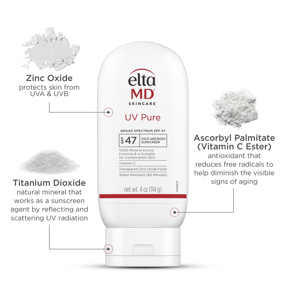 冬ギフト セ EltaMD Dermstore | oz.) (4 47 SPF Broad-Spectrum Pure UV 日焼け止め