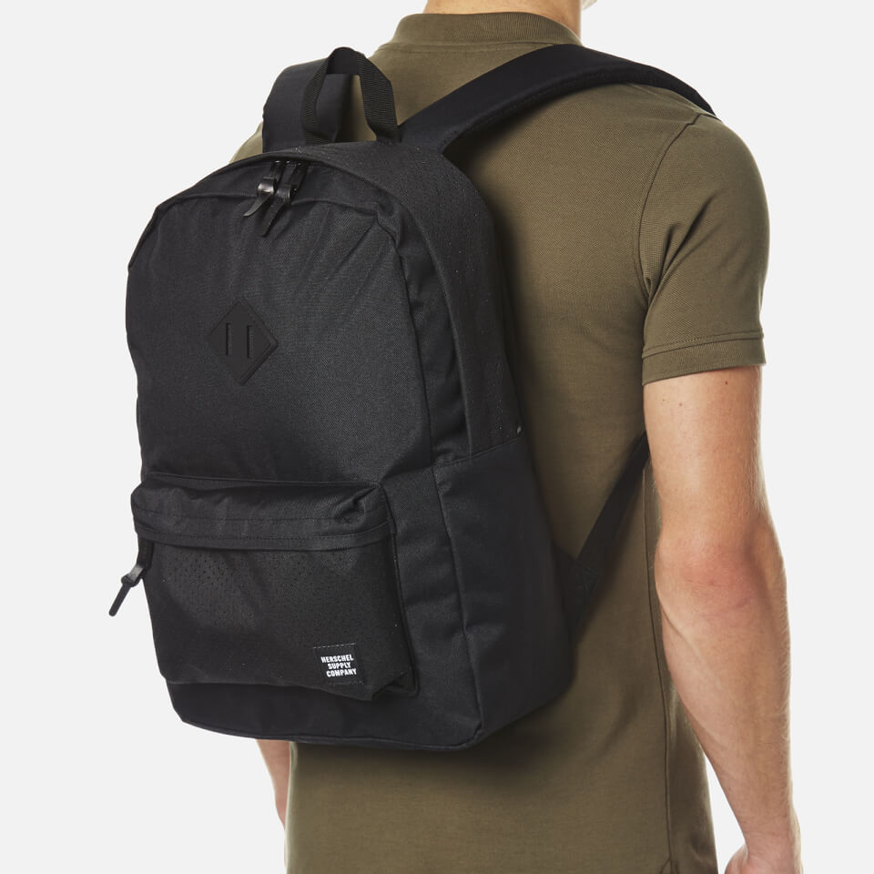 Herschel Supply Co. Heritage Backpack - Black/Black Rubber