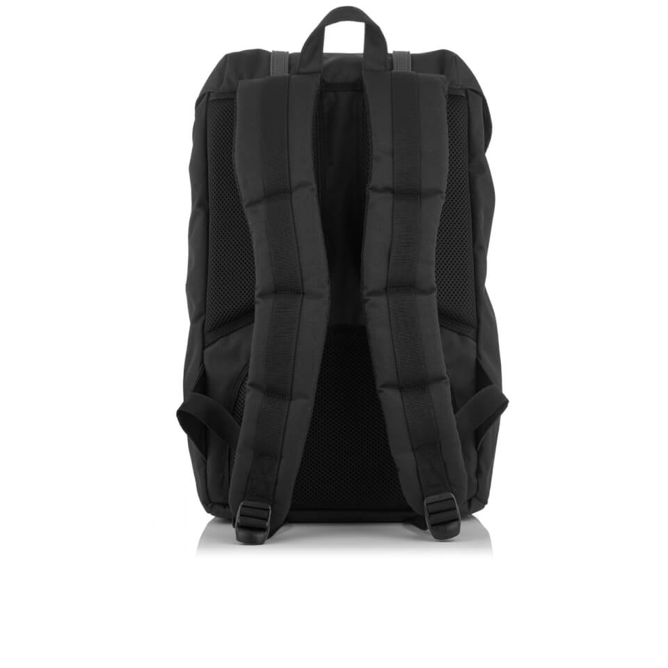 Herschel Supply Co. Little America Backpack - Black/Charcoal Debossed Rubber