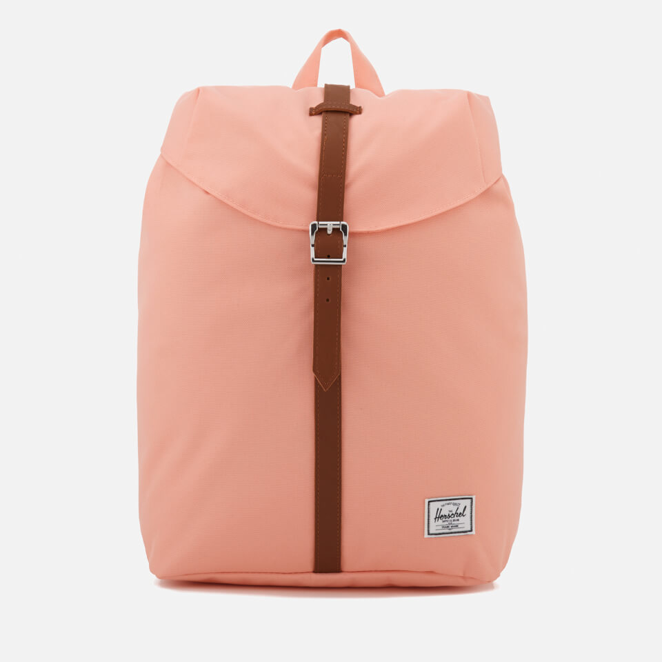 Herschel Supply Co. Post Mid-Volume Backpack - Apricot Blush/Tan Synthetic Leather