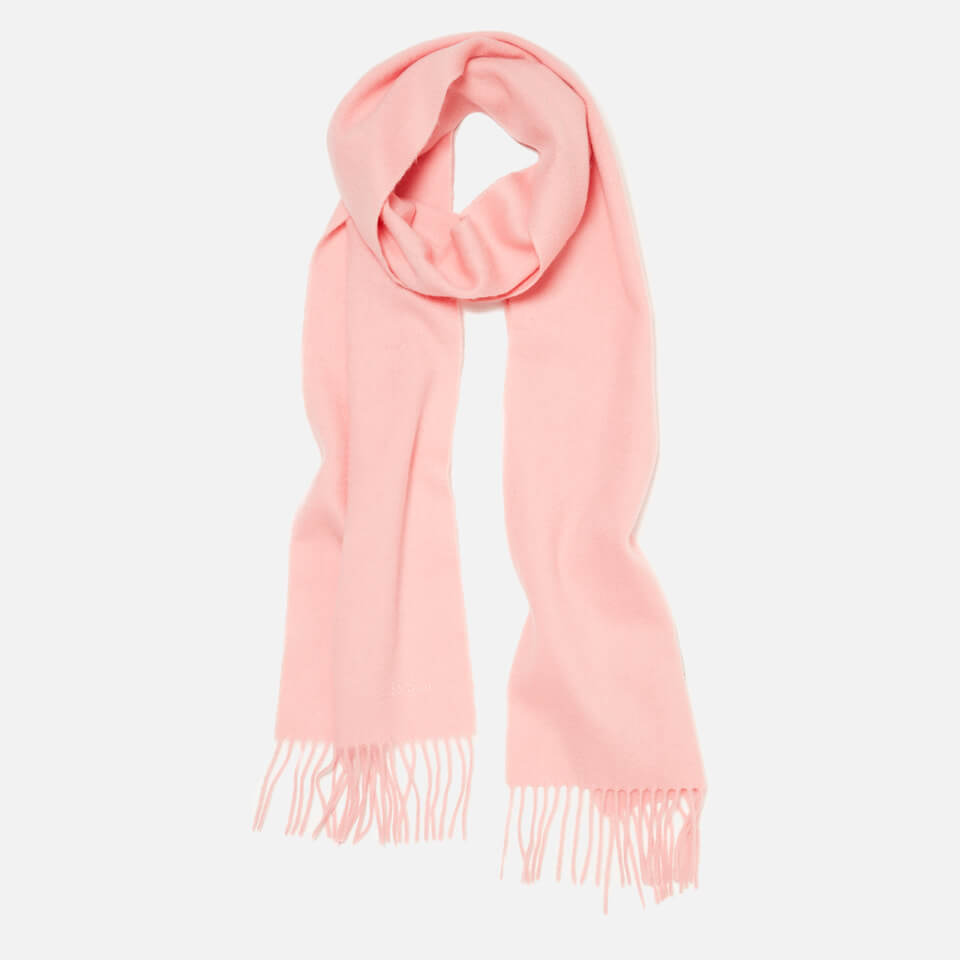 Barbour Women's Lambswool Woven Scarf - Blush Pink
