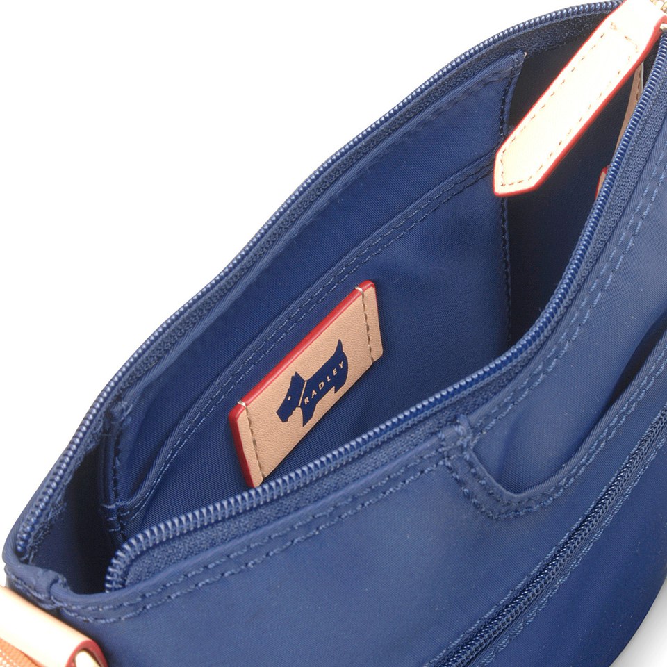 Radley Women's Pocket Essentials Small Zip Top Cross Body Bag - Navy